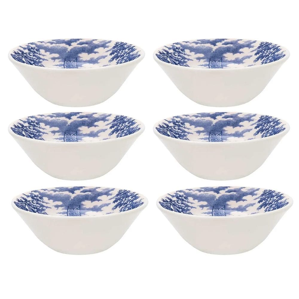 Tigela Conic Cerâmica Estampa Cena Inglesa 15,5cm 6un - Biona R91246