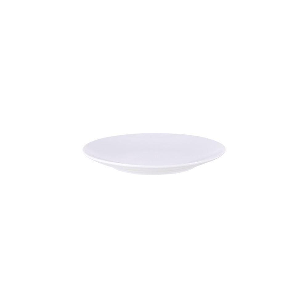 Prato Sobremesa Tramontina Jacqueline Hs Em Porcelana Branca 19 Cm