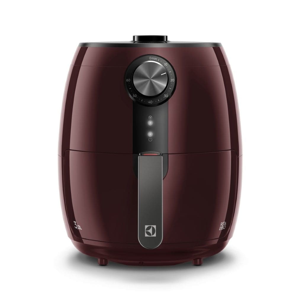 Fritadeira Elétrica Sem Óleo Air Fryer Electrolux por Rita Lobo 3,2L EAF16 Efficient com Timer 1400W VM