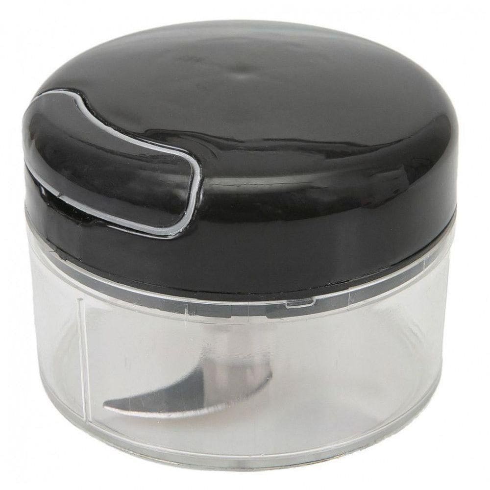 Mini Processador Manual Lyor 2 Laminas 200ml - Preto