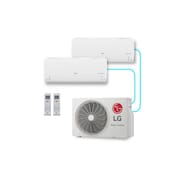 Ar Condicionado LG Dual Inverter Voice + AI Bi-Split Frio (Evaporadoras 9.000+9.000 BTU) 220V