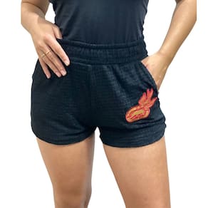 Shorts Curto Feminino Ecko Malu Preto J767A