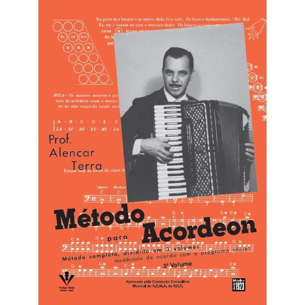 Método Para Acordeon - 3º Volume