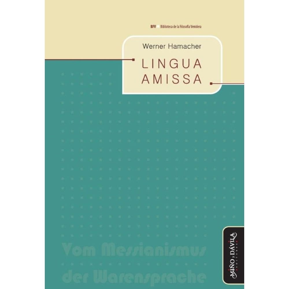 Lingua amissa - Espanhol