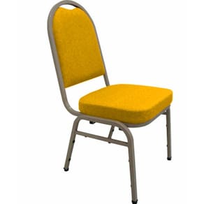 Cadeira para Hotel e Auditórios Linha Hotel Amarelo