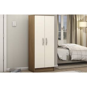 Armário Multiuso Lavanderia Viena c/ 2 Portas Amendola/Off White - Demóbile