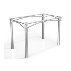 Base Mesa de Jantar Elba M004 Aço s/ Tampo Cromada - Kappesberg