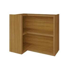 Armário Aéreo Cozinha Modulado Canto Reto Baronesa 93cm Freijó - Nesher