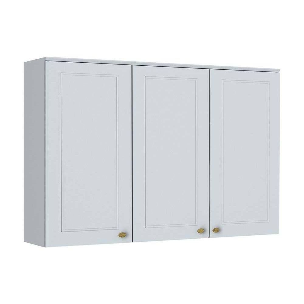 Módulo Cozinha Henn Americana Armário 3 Portas 120cm Branco