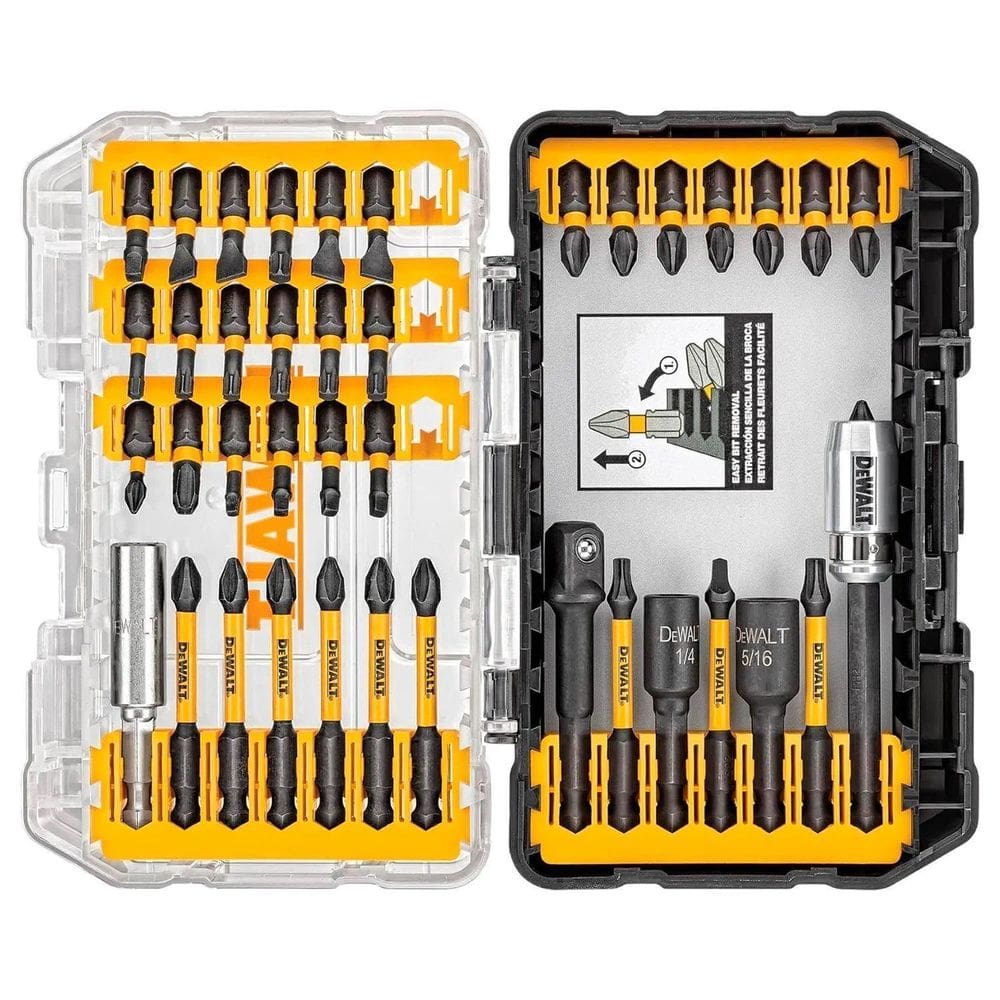 Jogo de Parafusar Flextorq 40 Peças DWA2T40IRSET DeWalt - Unica Unico