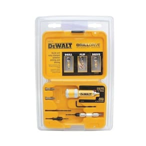 Jogo Furar/Parafusar Com Estojo 8 Peças DW2730 DeWalt - Unica Unico