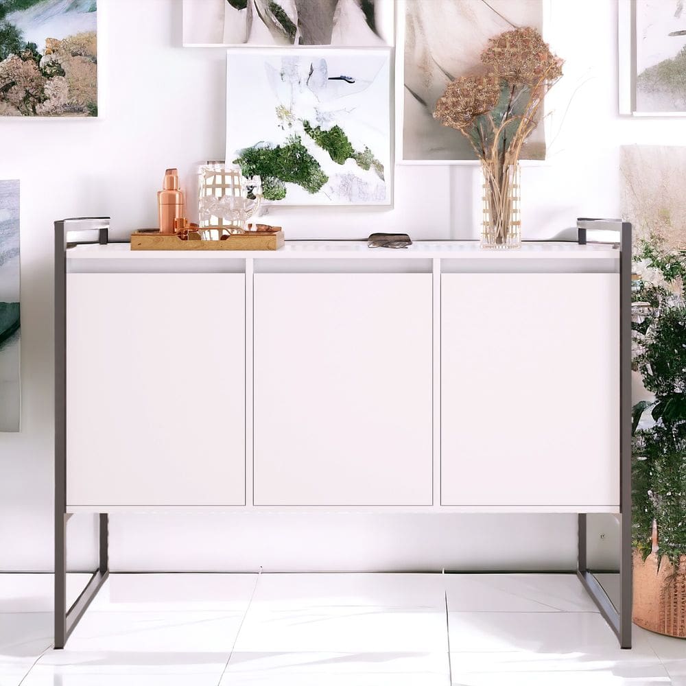 Aparador Buffet Industrial Turquia Branco