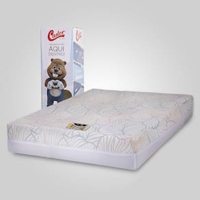 Colchão Castor King na Caixa Vitagel Space Double Face D33 193x203x24cm