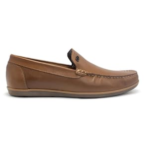 Mocassim de Couro Democrata Masculino Denim Tag 226102