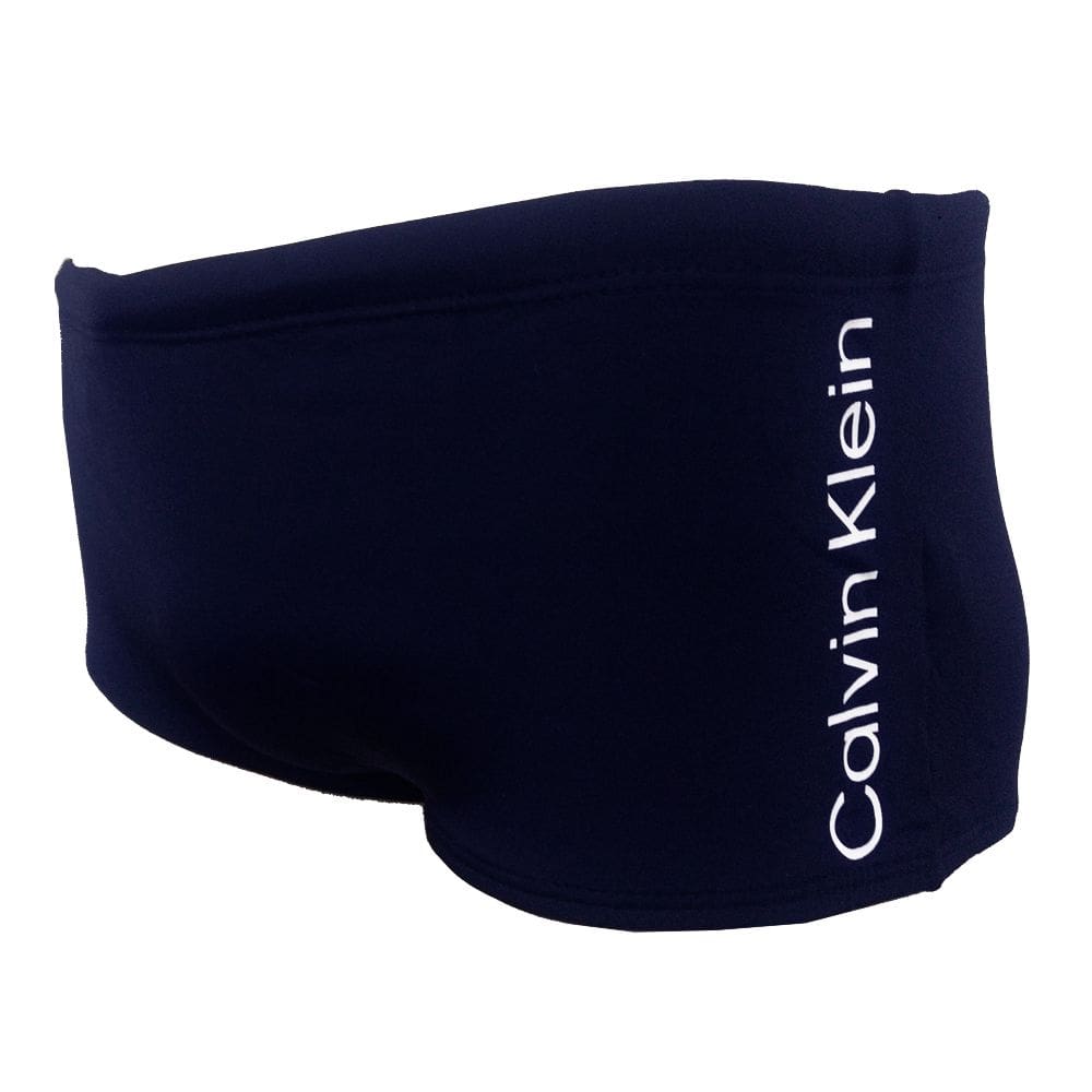 Sunga Trunk Básica Calvin Klein Marinho SWM800
