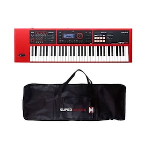 Teclado Sintetizador Roland Profissional XPS-30 Vermelho - 61 Teclas + Capa