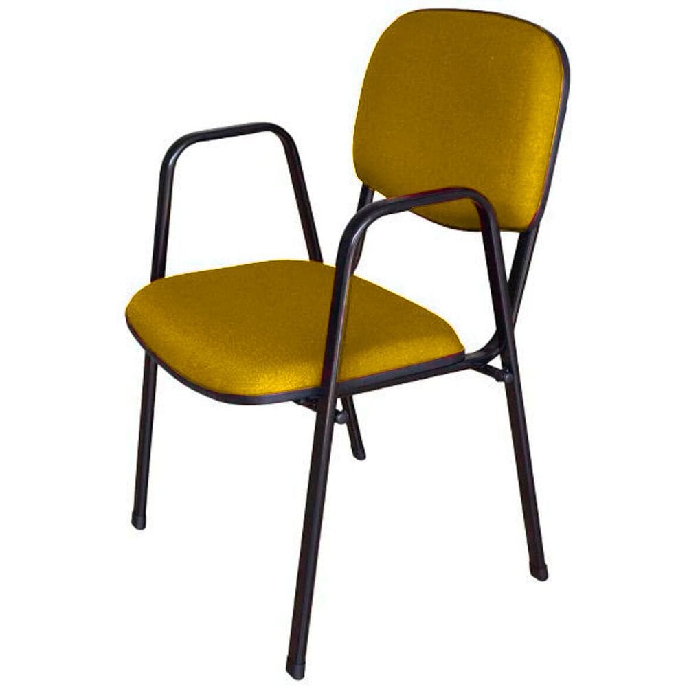 Cadeira para Auditórios Linha Hotel Auditório Amarelo
