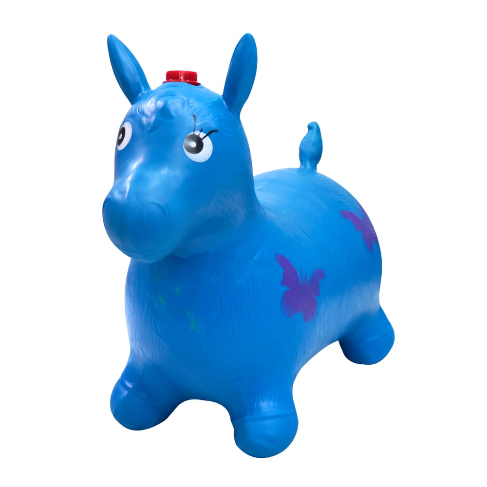 Cavalinho Infantil Upa Upa De Borracha Com Som 56Cm