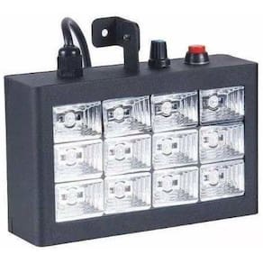 Led Room Strobo Iluminação para festa ritmico 12 led 15w