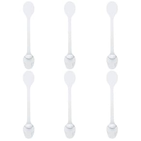 6 Travas de Segurança Tampa Vaso Proteção para Bebês Crianças Plástico Branco