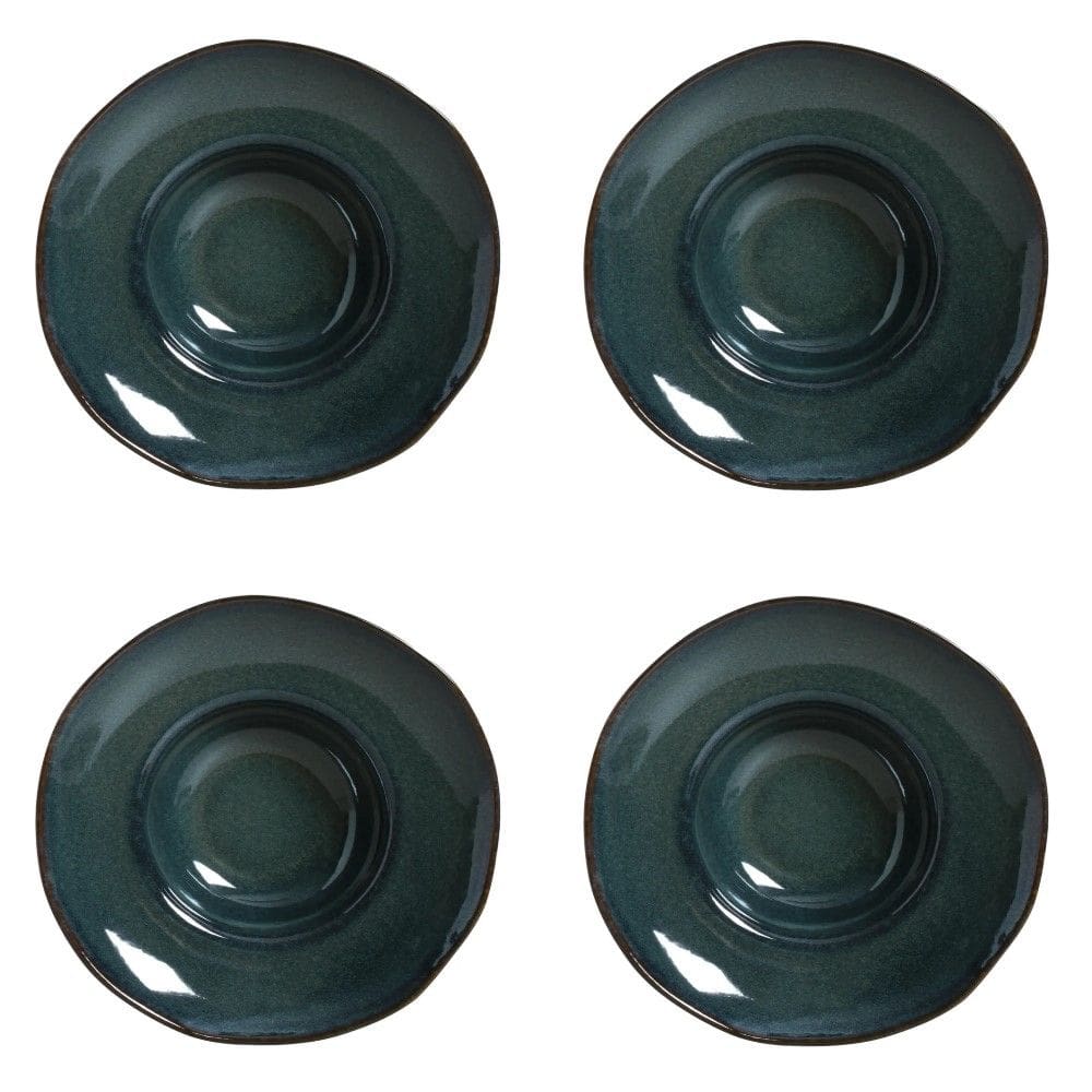 Conjunto de Pratos para Massa/Risoto 04 Peças Orgânico Oceano Porto Brasil