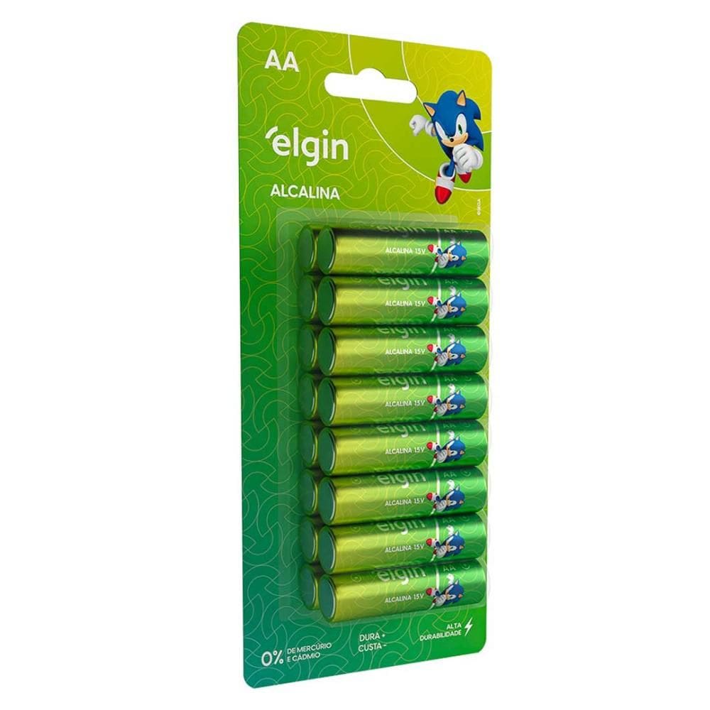 16 Pilhas Alcalinas Aa Elgin [F108]