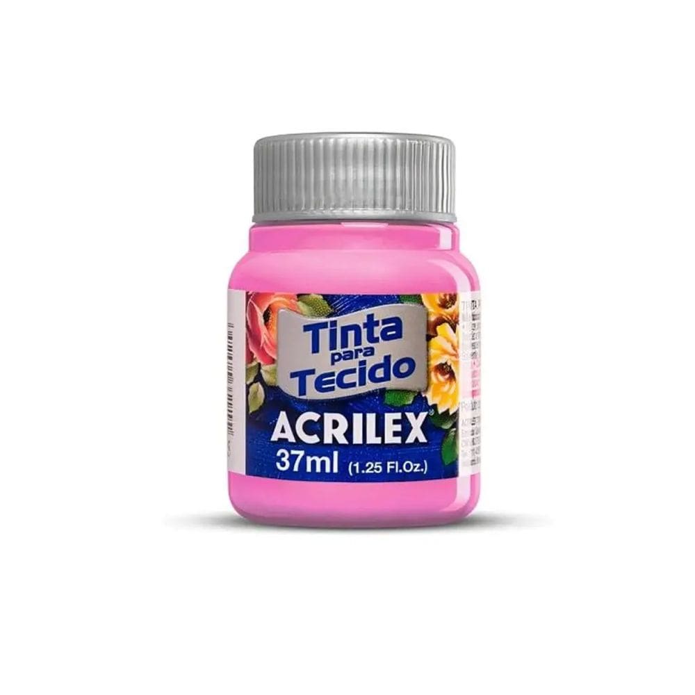 Tinta Acrilex Tecido Rf 4140 Cor 537 Rosa