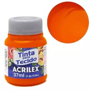 Tinta Acrilex Tecido Rf 4140 Cor 517 Laranja
