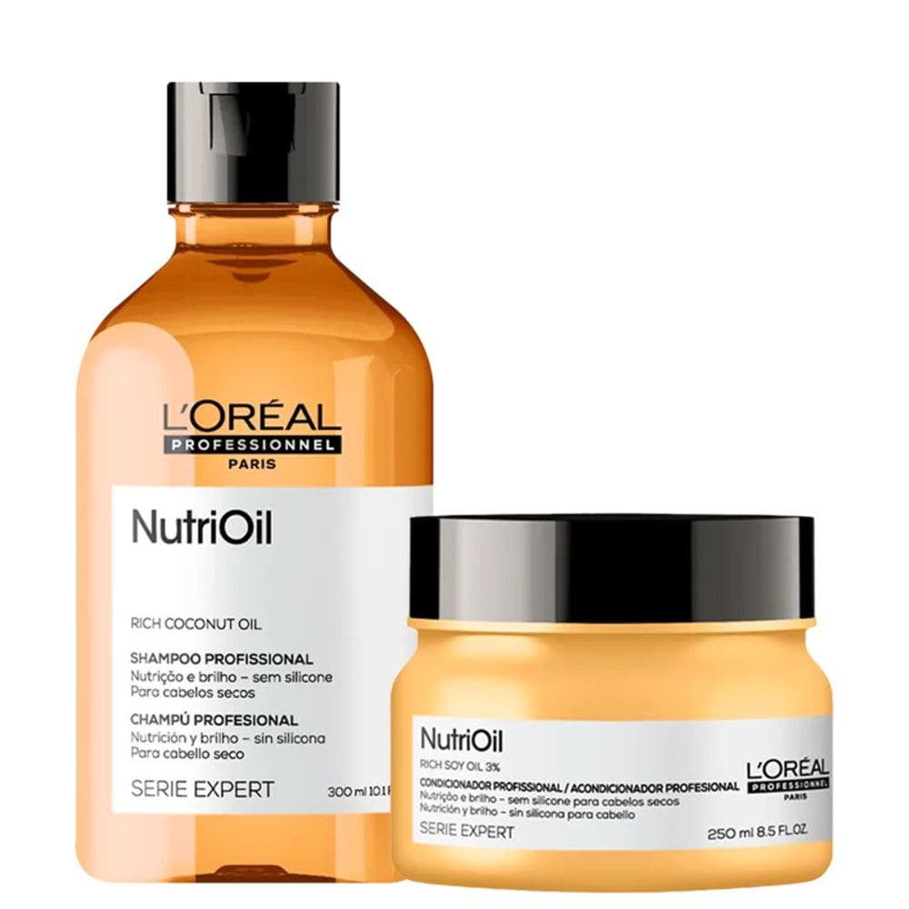 Kit NutriOil Home Care - L`oréal Professional (Shampoo + Máscara)