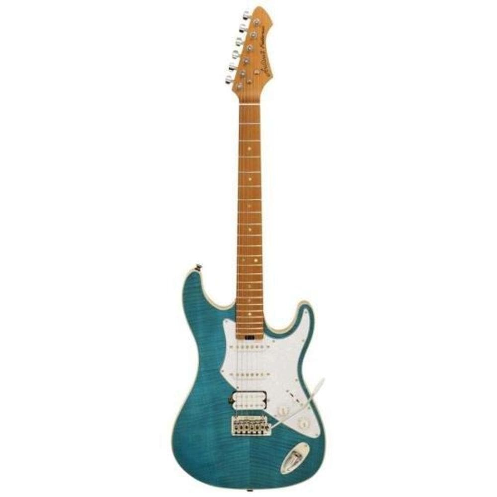 Guitarra Aria Pro II 714-MK2 Fullerton Turquoise Blue [F002]