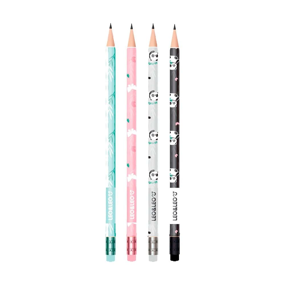 Lapis Preto Hb Panda  Leo&Leo