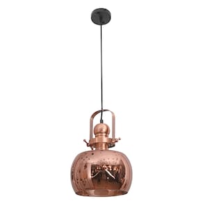 Pendente Gourmet Industrial Bronze 34cm 1E27