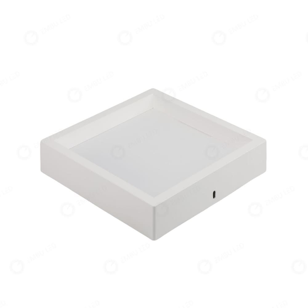 Painel Plafon de Embutir Quadrado 28cm Led 24W 3000K Bivolt