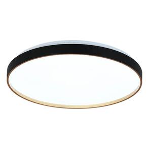 Plafon Sobrepor Dourado e Preto 56cm Led 50W 3em1 Bivolt LA1034 Delis