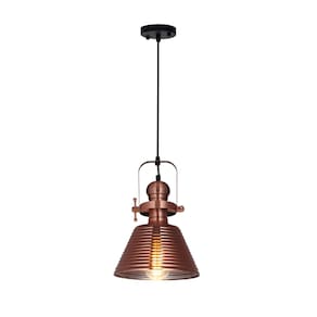Pendente Gourmet Industrial Bronze 30cm 1E27