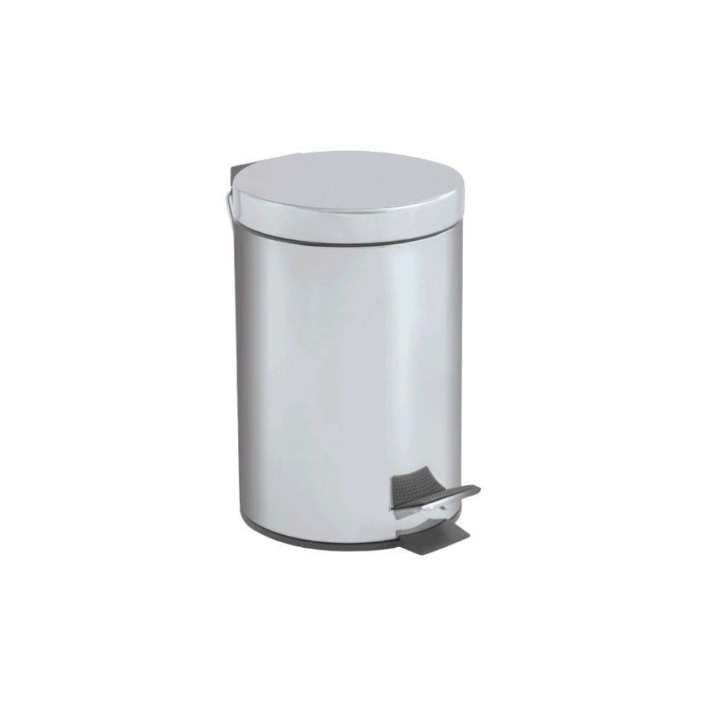 Lixeira Com Pedal Inox 5 Lts - Ad