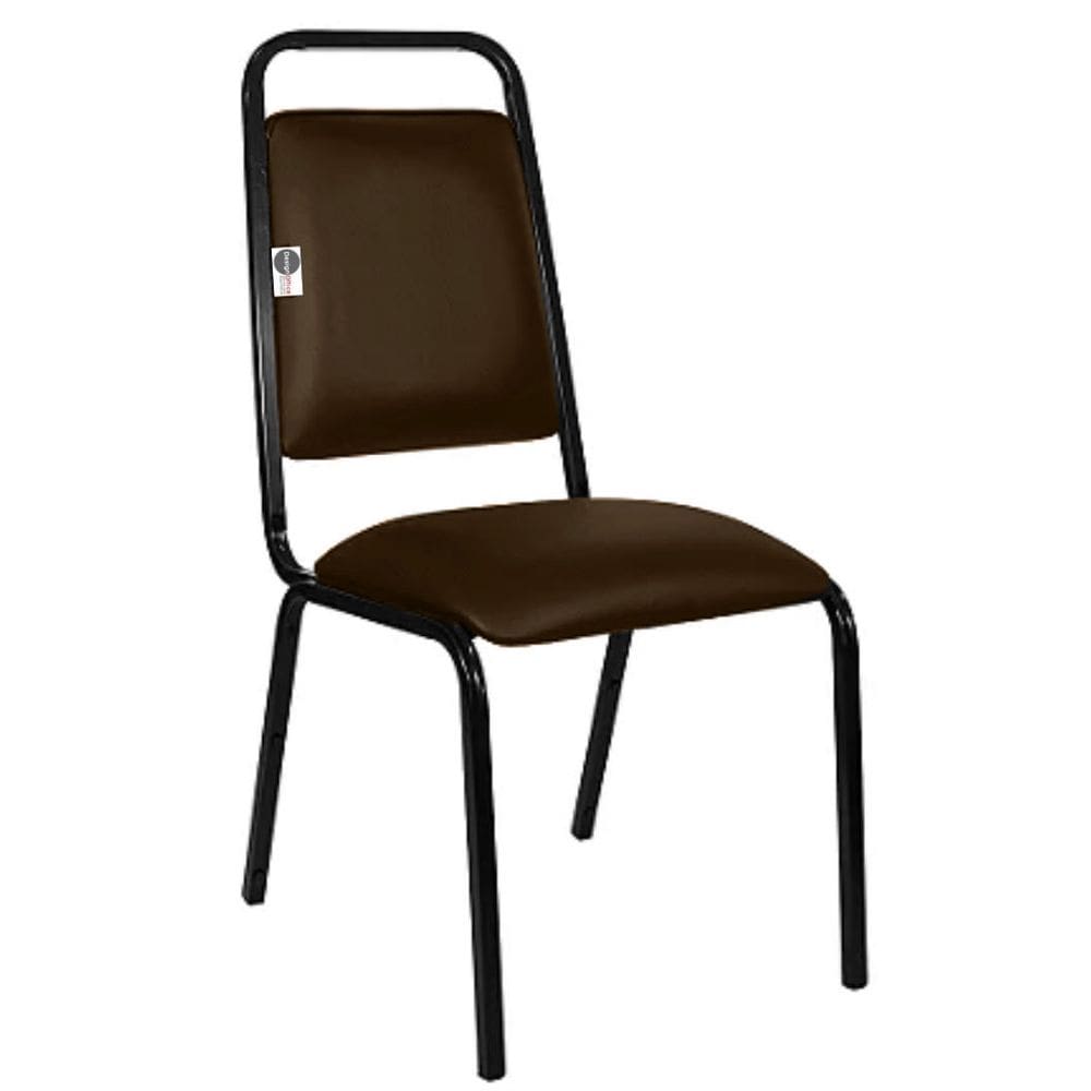 Cadeira Empilhável para Hotelaria Linha Hotel Fremont Marrom
