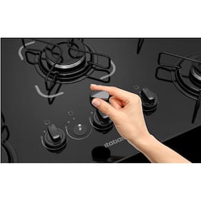 Cooktop Itatiaia 5 Bocas Essencial Preto - Bivolt