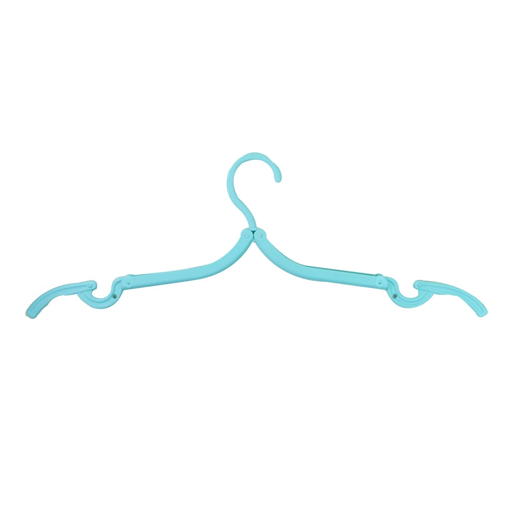 Cabide De Plástico Dobrável Para Viagem 13x7cm