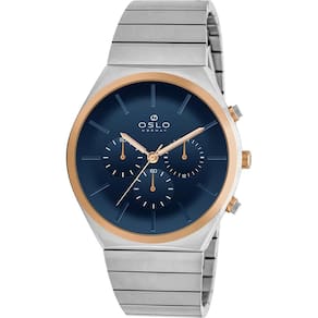 Relógio Oslo Masculino Ref: Omtsscvd0020 D1sx Slim Cronógrafo Bicolor