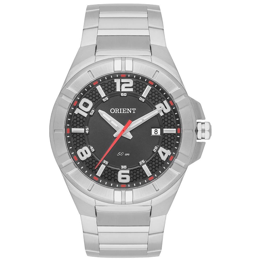 Relógio Orient Masculino Ref: Mbss1472 Gvsx Esportivo Prateado