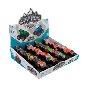 Carro Furioso 3 (Carro A Fricção - Display Com 12 Unidades)