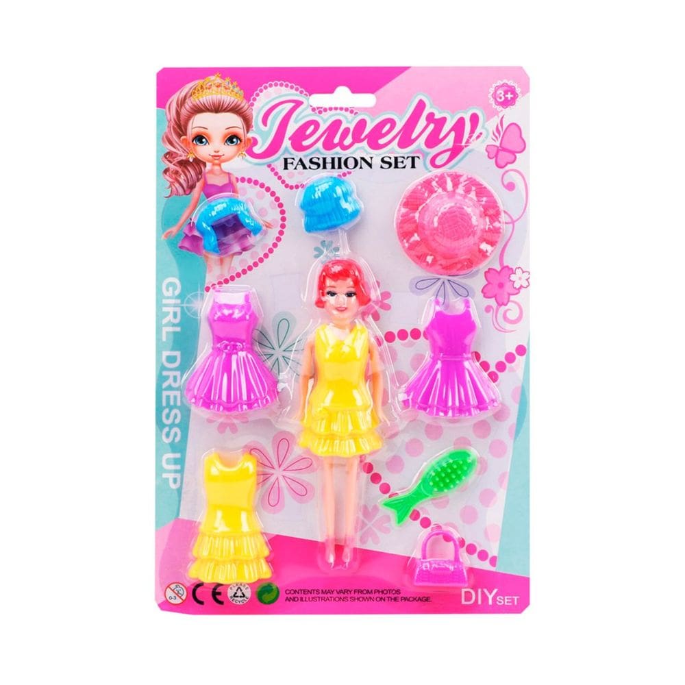 Boneca Bela - Com Vestido - 12 Unidades