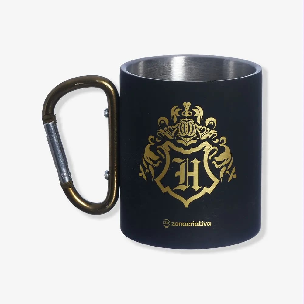 Caneca Mosquetão 300Ml Harry Potter