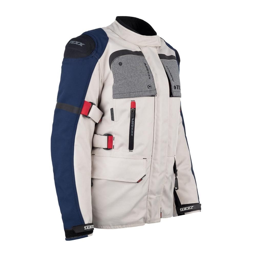 Jaqueta Texx Armor Ld Fem Branc Azul Verm Cinz Xl [F016]