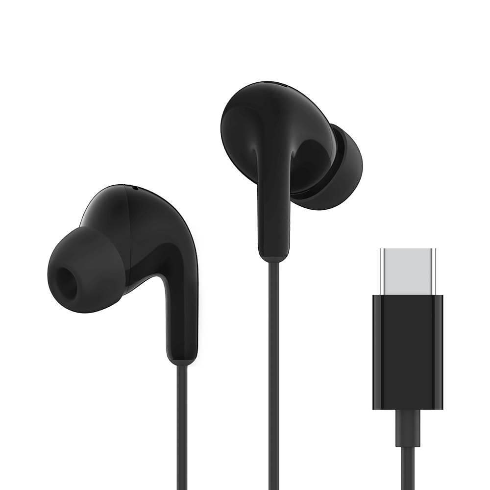 Fone De Ouvido Com Fio USB Tipo-C Xiaomi, Preto