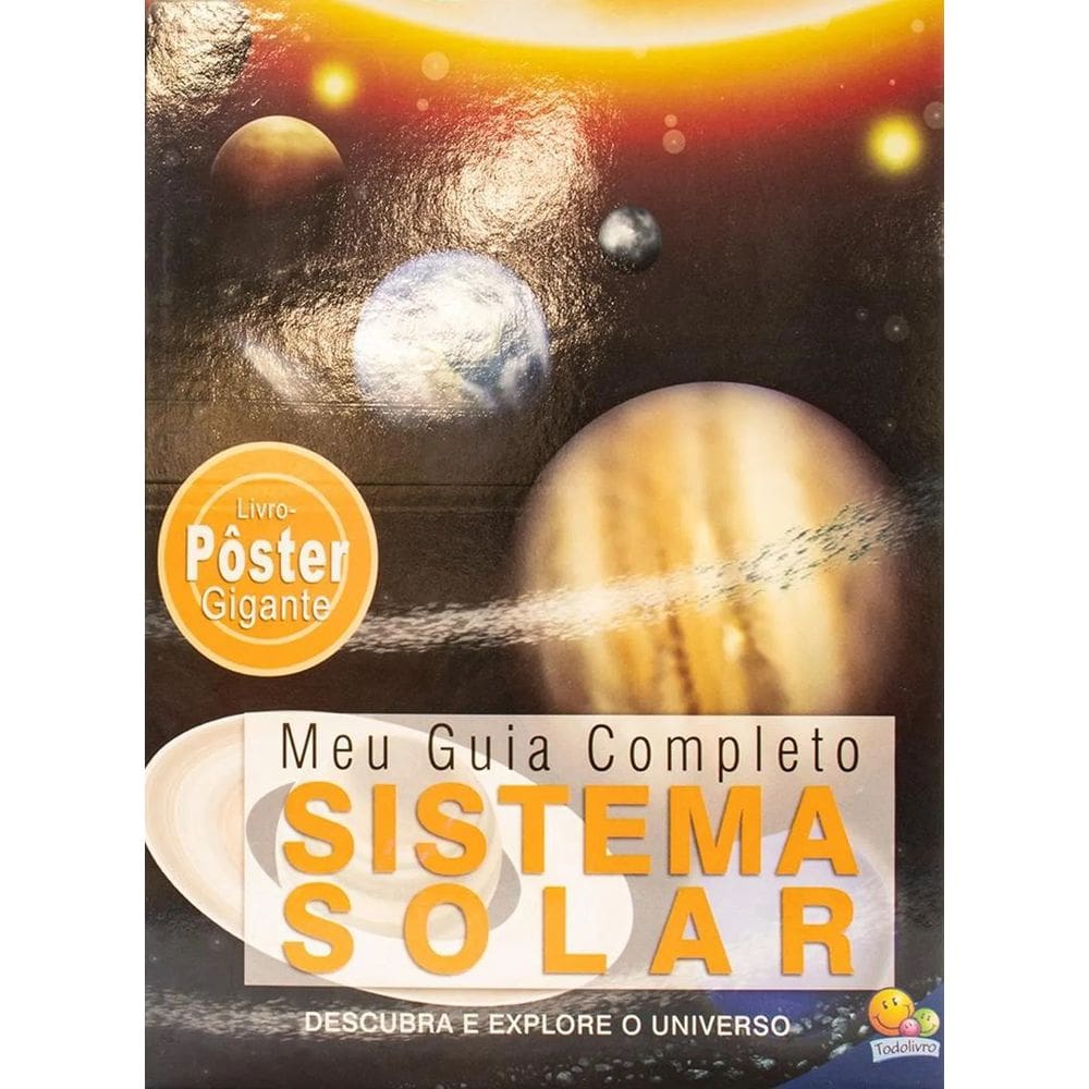 Livro Pôster-Gigante - Meu Guia Completo - Sistema Solar