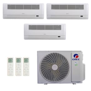 Ar-Condicionado Multi Split Inverter R-32 Gree 30.000 (1x Evap Cassete 1 Via 9.000 + 2x Evap Cassete 1 Via 18.000) Quente/Frio 220V