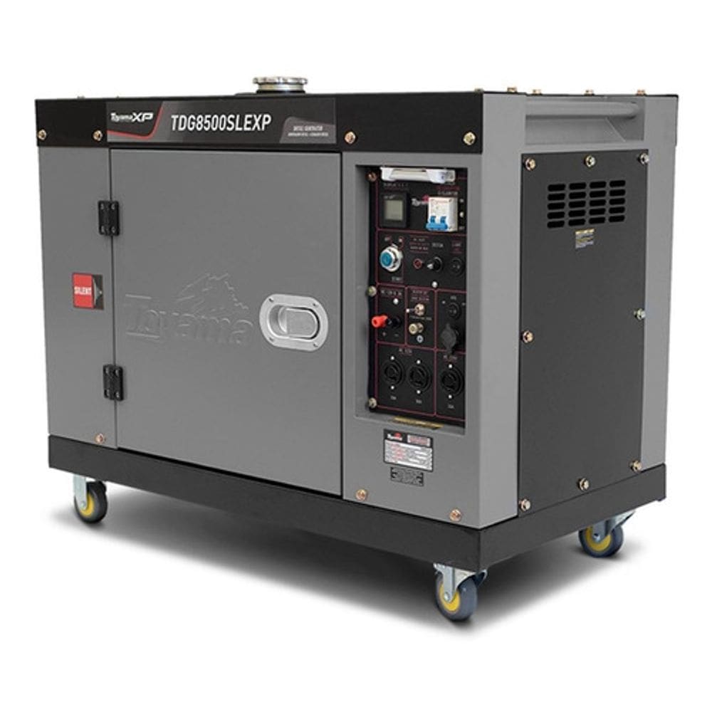 Gerador De Energia Toyama Diesel Cabinado 6,5 Kva Bivolt