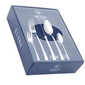 Faqueiro 30 pçs em Aço Inox Berna c/ Gift Box - Wolff